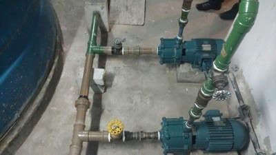 Manutenção pressurizador de água